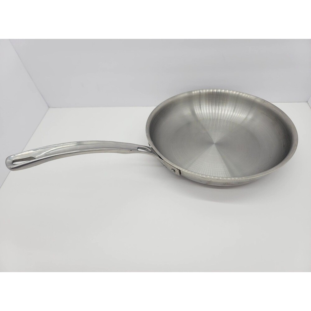 Viking Skillet 10" Fry Pan Stainless Steel Aluminum Core Cookware Skillet